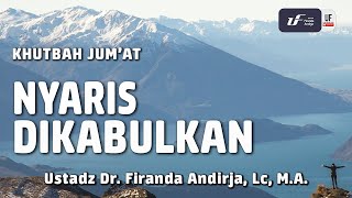 Khutbah Jumat : Nyaris Dikabulkan [EN-ID Subtitles] - Ustadz DR. Firanda, Andirja, MA