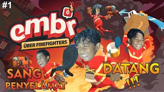 SANG PENYELAMAT EMBAK EMBAK CANTIIIKK !!!! - Embr Firefighters Part 1 screenshot 4