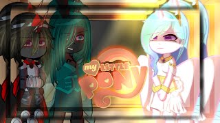 картинка: 💫Реакция млп на колыбельную для принцессы💫|| Gacha Nox/Gacha Club || _Sora-san