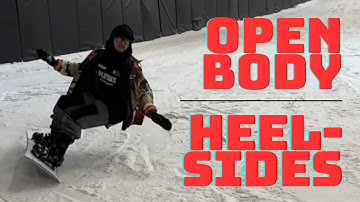Locking in your Heelside Carves - The Open Body Heelside