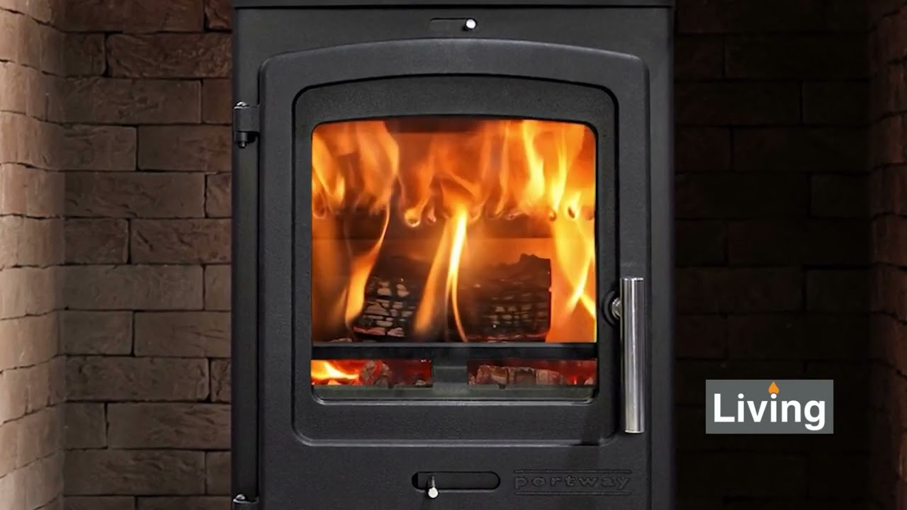 Portway P1 Contemporary Multifuel Stove