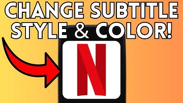 How to Change Netflix Subtitle Style, Font & Color (Full Guide) 2025!