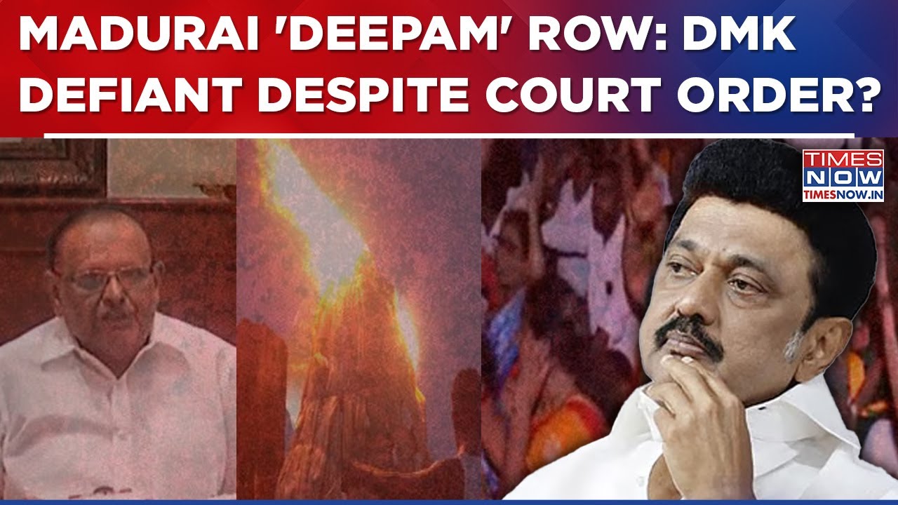 Madurai 'Deepam' Row: DMK Defiant Despite Court Order, BJP Turns Up Heat On Tamil Nadu Govt | Watch