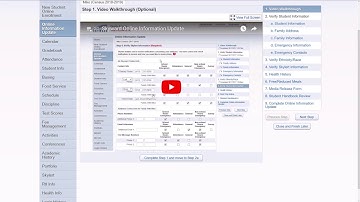 Skyward Online Information Update