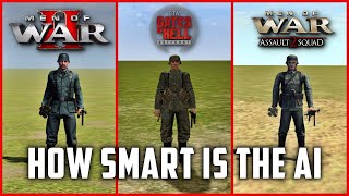 MOWAS2 vs GATES OF HELL vs MEN OF WAR | AI COMPARISON (Part -2)