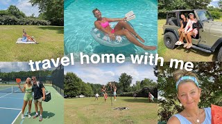 going home vlog + meeting my family