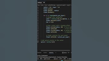 Python Turtle Video for Firework Tutorial for Beginner Python