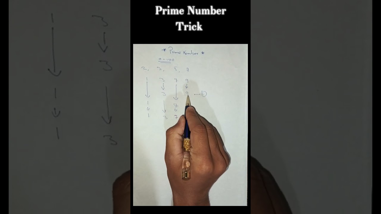 Prime Number trick||