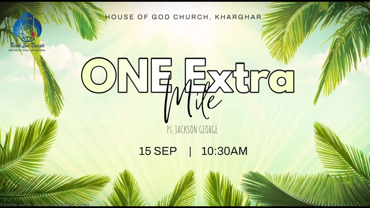 15 September 2024 Sunday Service House Of God Church Kharghar 15-september-2024-sunday-service-house-of-god-church-kharghar