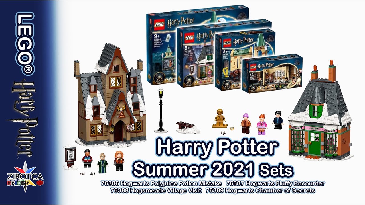 LEGO Harry Potter Summer 2021 Sets - 76386, 76387, 76388, 76389 Images from   
