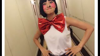 篠田麻里子、『天才バカボン』風に変身 うずまきほっぺでドヤ顔
