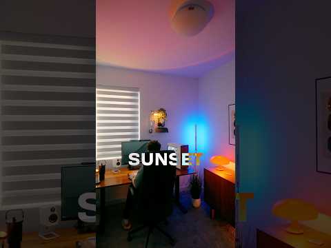 Are Sunset Lamps Worth The Hype Sunsetlamp Lamp Lighting Tech Setup Shorts 