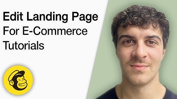 How to Edit Your Landing Page on Mailchimp E Commerce Tutorials [2025 Full Guide]