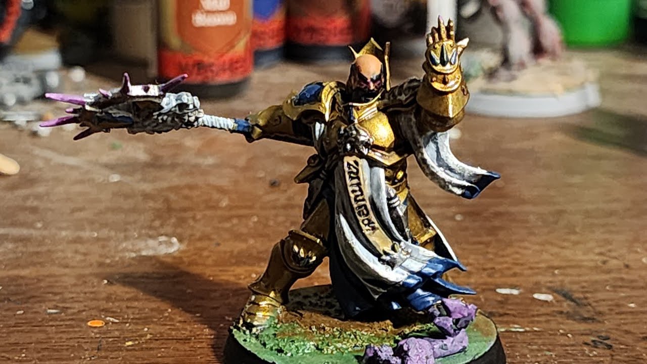 WARHAMMER AGE OF Sigmar: Stormcast Eternals Knight Incantor, pro painted EUR 20,50 - FR