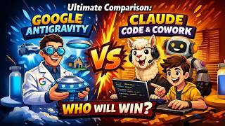 Ultimate Comparison : Google Antigravity vs Claude Code and CoWork |  Tech Edge AI