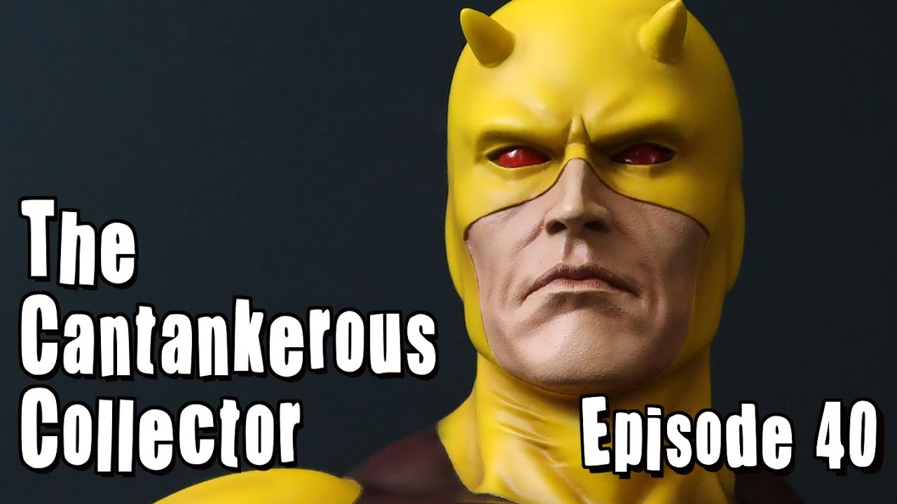 Episode 40: DAREDEVIL Bust/Statue Video Comic Book Superhero Legendary Scale Sideshow 2007