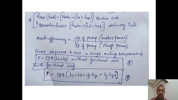 ME206-module-4-Part 7 Equations used in Reciprocating pump