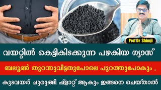 വയറ്റിൽ കെട്ടികിടക്കുന്ന  ഗ്യാസ് ബലൂൺ തുറന്നപോലെ പുറത്തുപോകും,Gas problem malayalam Dr Shimji