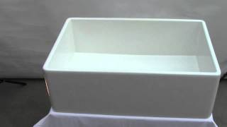 ALFI brand AB511 30 Farm Sink With Lip Single Bowl Design for Kitchen