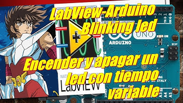 ARDUINO LABVIEW blinking led (Encender y apagar led) sesión 19 Jorge APC