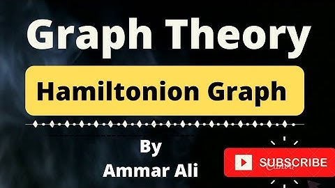 Hamiltonian Graph || Hamiltonian path & Circuit\Cycle || Graph theory