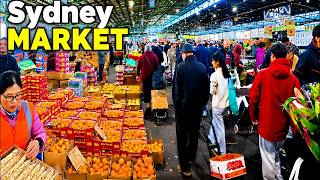 Sydney's Biggest and Oldest Paddy's Market On Saturday Walk 4k