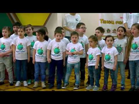 საბავშვო ბაღ-ნევერლენდში იური ენტინის სახელობის შემოქმედებითი ცენტრის სტუმრობა.