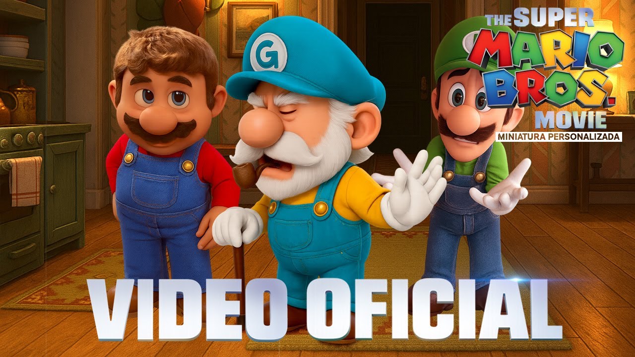 NUEVO VIDEO OFICIAL DE MARIO BROS LA PELICULA - YouTube