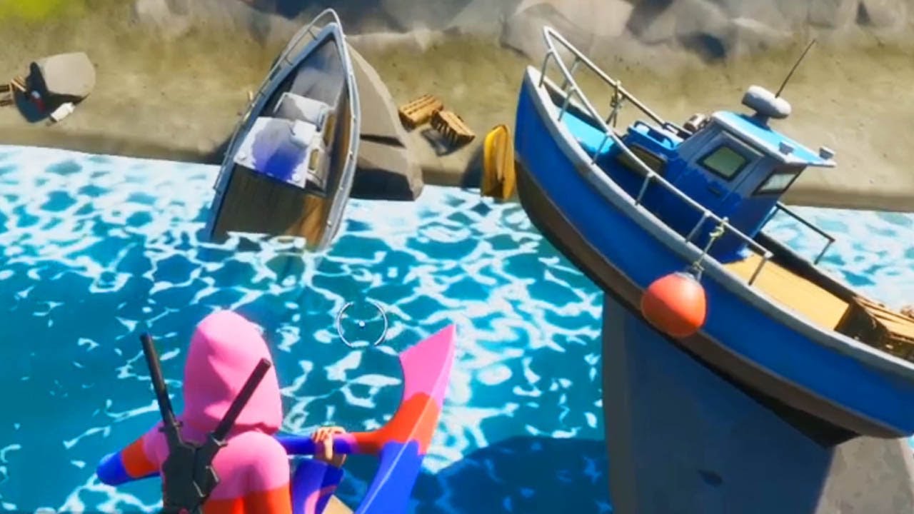 Wo Ist Die Schiffbruch Bucht In Fortnite Besuche die Schiffbruch Bucht die Yacht und den Zapplerteich | Fortnite