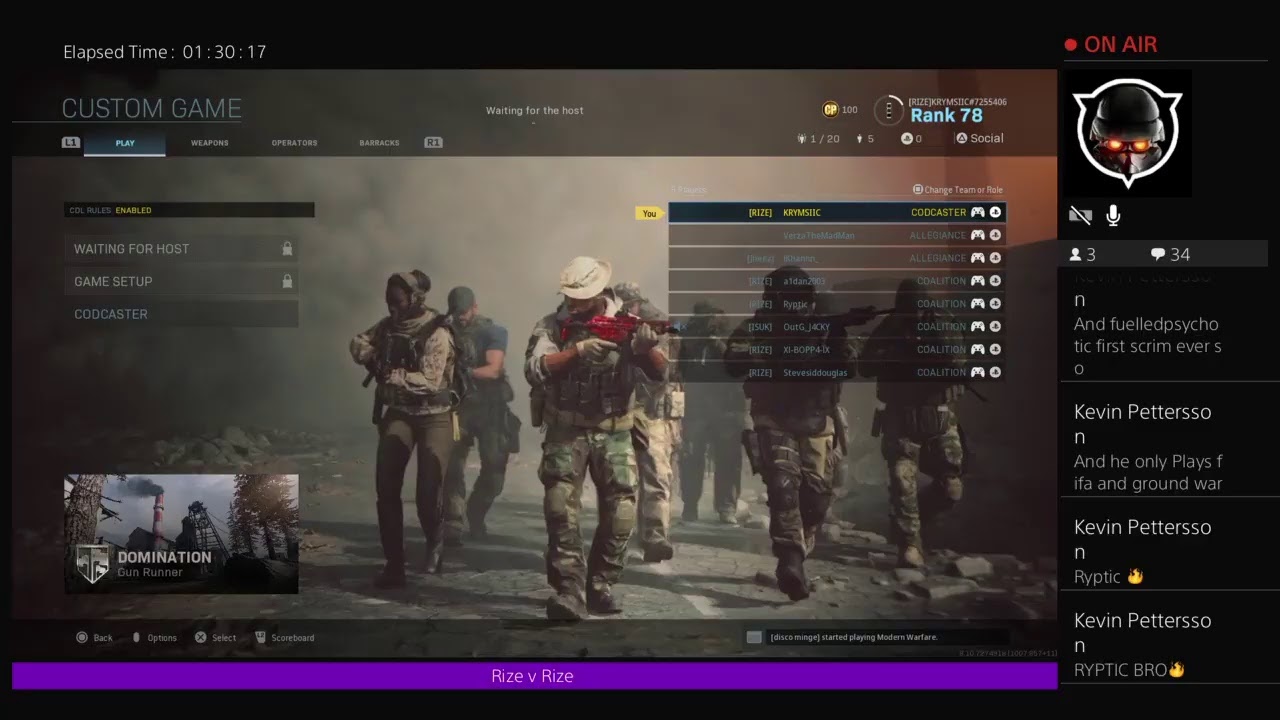 Rize Esports Tens and rize-esports vs rize-Reapers - YouTube