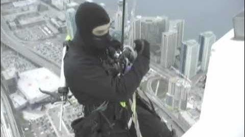Extreme Rope Access Work