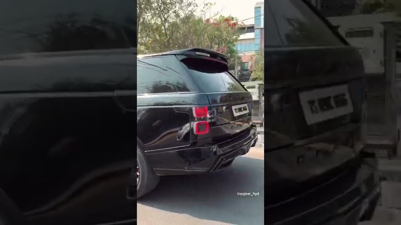 Public Reactions on Allu Arjun sir’s Range Rover in Hyderabad 😮🔥💯 