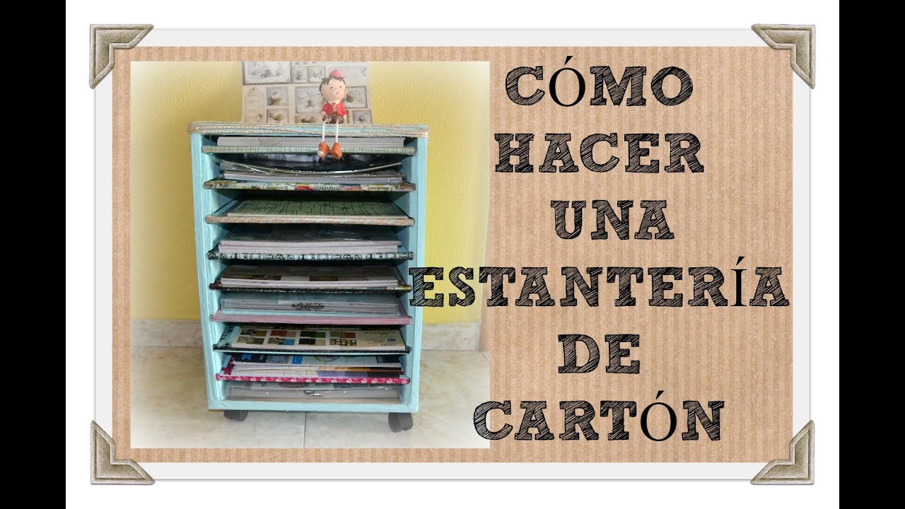 Como hacer una estantería