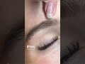 How are eyebrow extensions done?