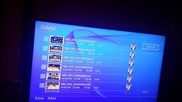 How to delete captured videos on PS4