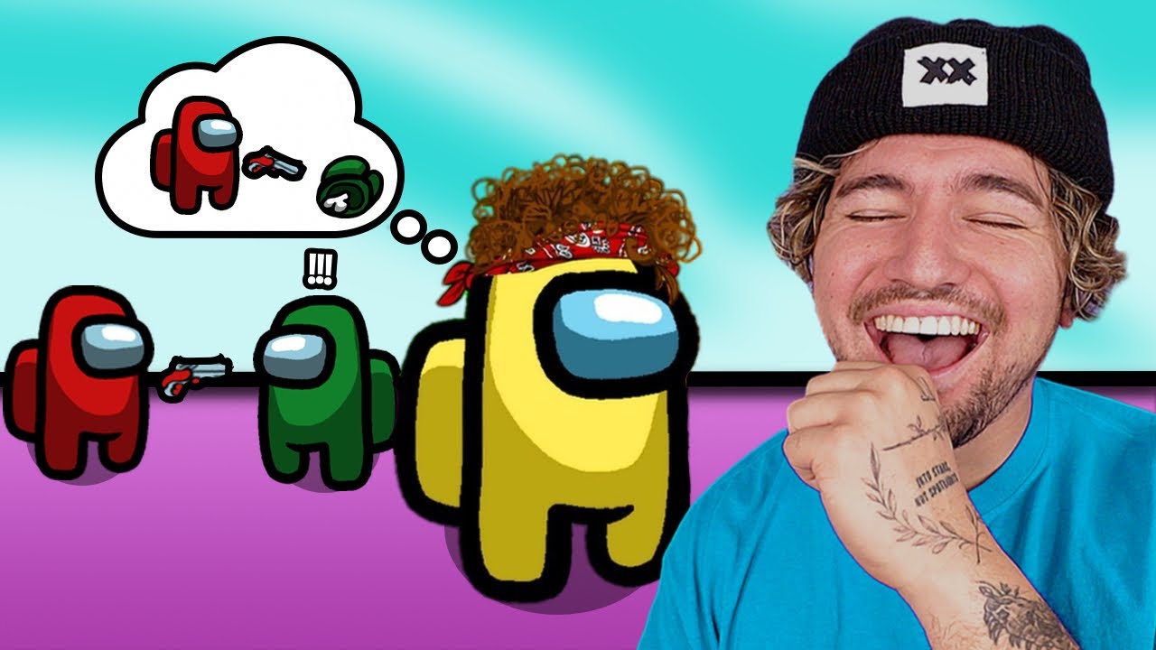 I PREDICTED a WHOLE AMONG US GAME… (999 IQ)