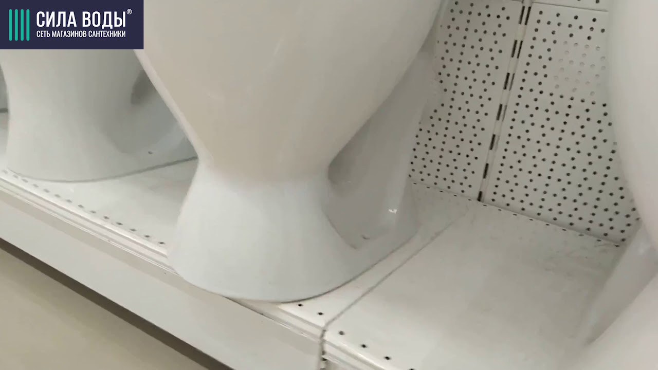 Распаковка Унитаз напольный в комплекте Sanita Лада эконом - YouTube