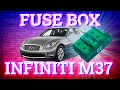 Infiniti M37 and M56 2010-2012 fuse box diagram