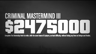 Doomsday Finale Criminal Mastermind 3 (my last CMM award done!)