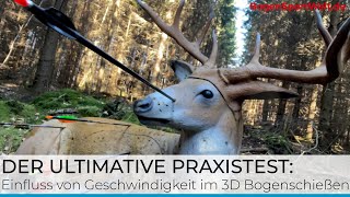 Geschwindigkeit im 3D Bogensport - der ultimative Compound Praxistest im Bowhunter Liga-Turnier