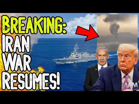 Video BREAKING: IRAN WAR RESUMES! - Strikes In Strait Of Hormuz & UAE Lead To State Of Emergency!