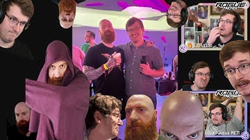 Pyro reacts to Xeems reacting to Pyro reacting to meeting Xeems!