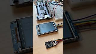 BME280 data displayed on the Waveshare ILI9341 LCD by STM32F767ZI bare metal using the CubeIDE.