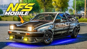 Need For Speed Mobile - Iconic Toyota Sprinter Trueno 4A-GE Gameplay On Android