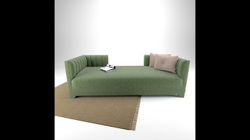 Sketchup Modeling Tutorial, Whitaker Day Bed using SubD & Vertex Tools