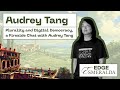 Audrey Tang Plurality And Digital Democracy A Fireside Chat At Edge Esmeralda Audrey Tang Plurality And Digital Democracy A Fireside Chat At Edge Esmeralda