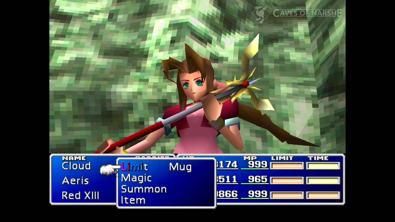 Aeris Seal Evil Limit Break Final Fantasy VII YouTube