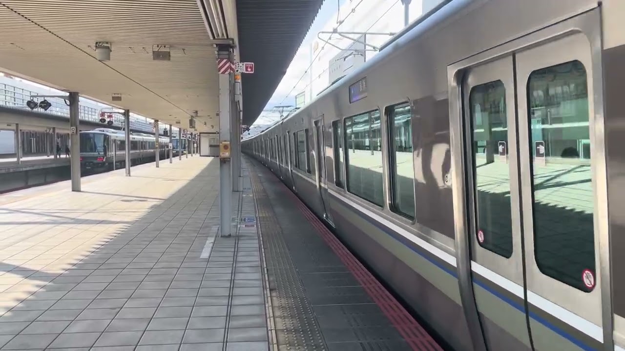 新快速長浜行　姫路駅発車
