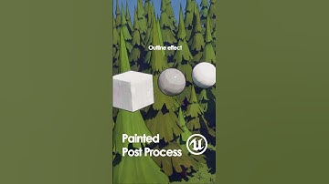 Painted Post Process - Unreal Engine 5 (Outline)
