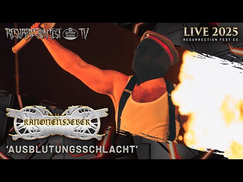 KANONENFIEBER - Ausblutungsschlacht (Live at Resurrection Fest EG 2025)